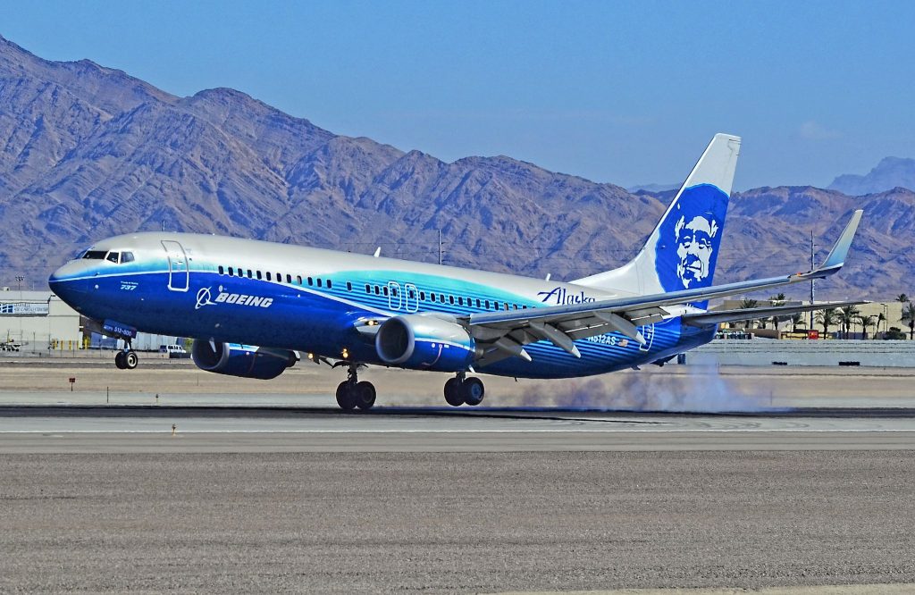 Alaska Airlines Boeing 737-890 N512AS (cn 39043:2711) Spirit of Seattle McCarran International Airport (KLAS) Las Vegas, Nevada