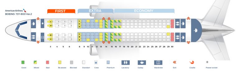 American Airlines Fleet Boeing 737-800 Details and Pictures