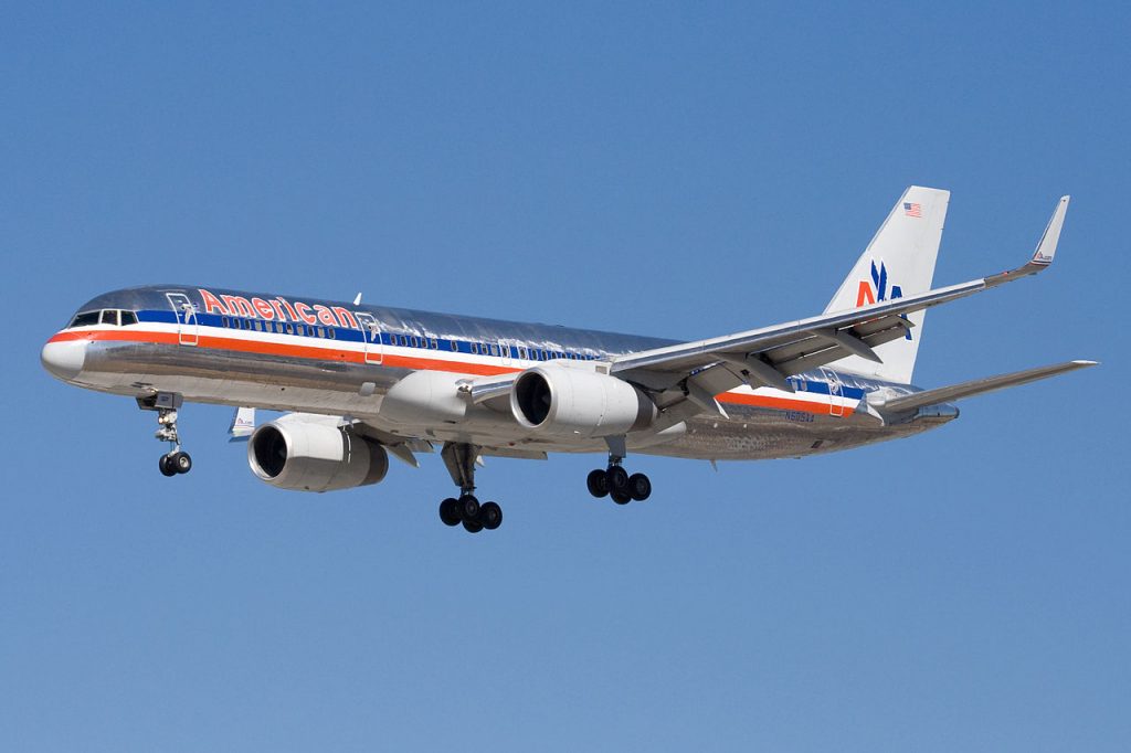 American Airlines Boeing 757-200 N605AA SJC