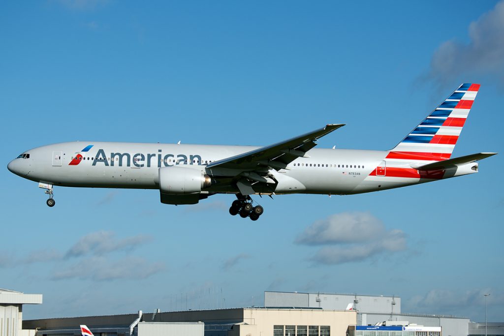 American Airlines Fleet Boeing 777 200 ER Details And Pictures