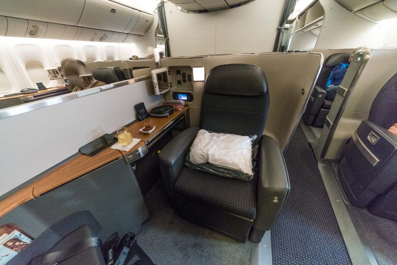 Emirates boeing 777-300er first class