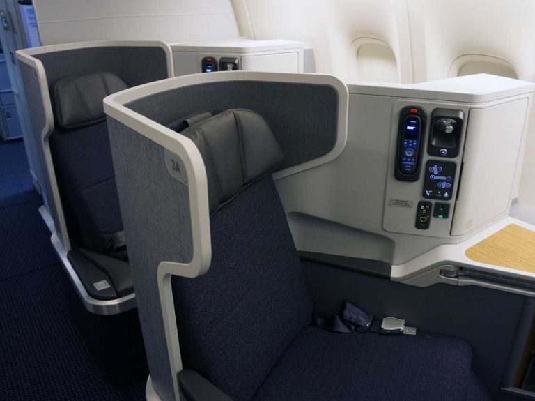 American Airlines Boeing 777-300er Inaugural Business Class Seats 