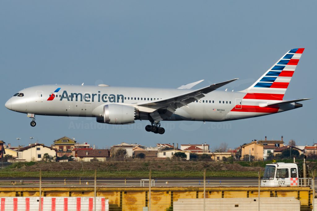 American Airlines Boeing 787-8 Dreamliner N814AA