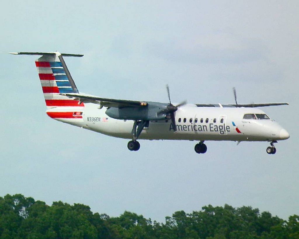 American Airlines Fleet Bombardier de Havilland Dash 8300 Details and