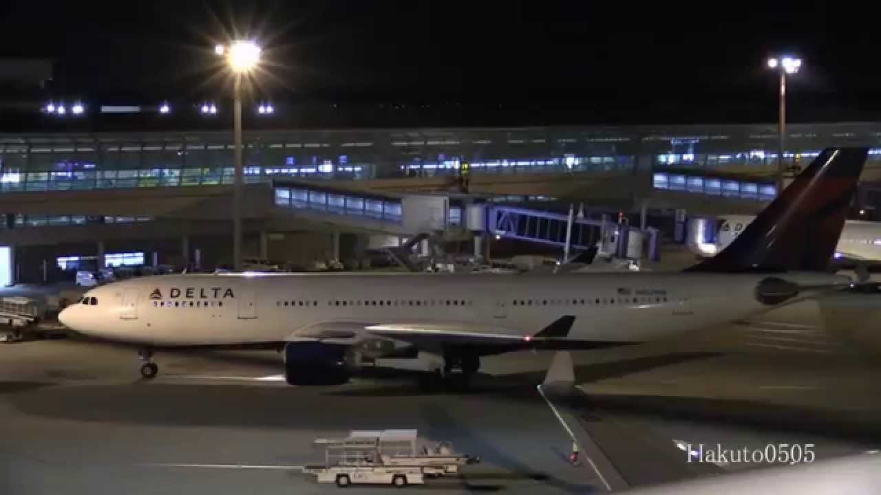 Delta Air Lines Airbus A330-223 N852NW Landing at Nagoya Japan @Hakuto0505