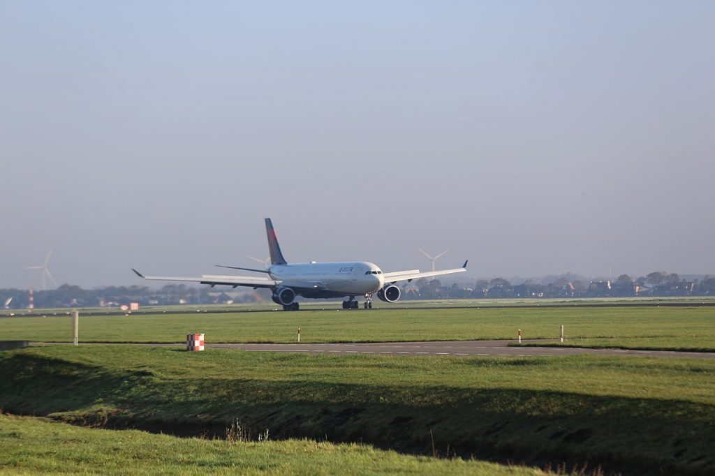 Delta Air Lines Airbus A330-300 N826NW at EHAM Amsterdam Airport Schiphol