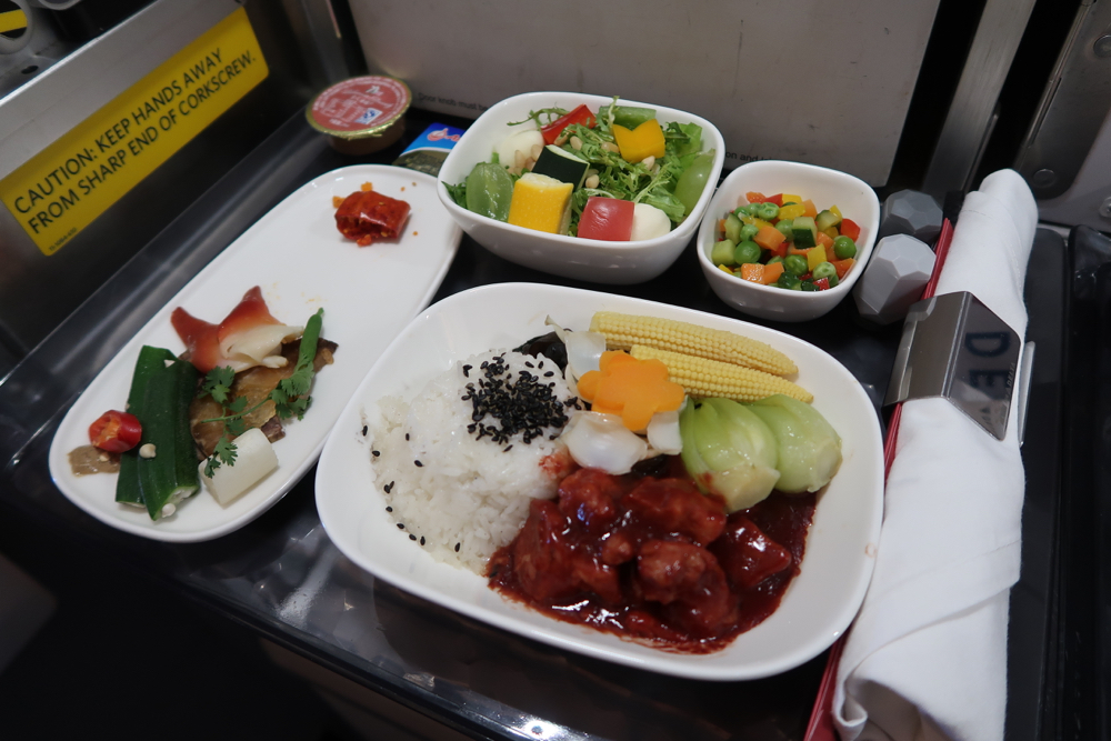 Delta Air Lines Airbus A350-900 Premium Select Class Inflight Dining Food Menu