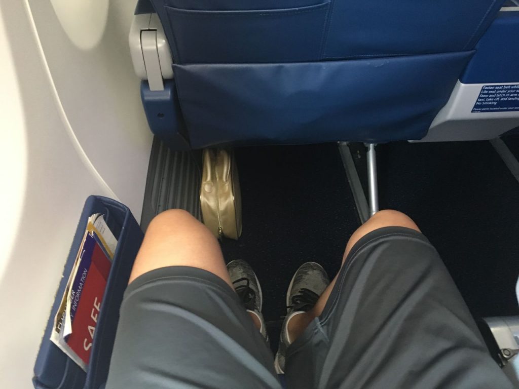 Delta Air Lines Boeing 737-900ER Premium Economy (Comfort+) Class Seats Pitch Extra Legroom Photos