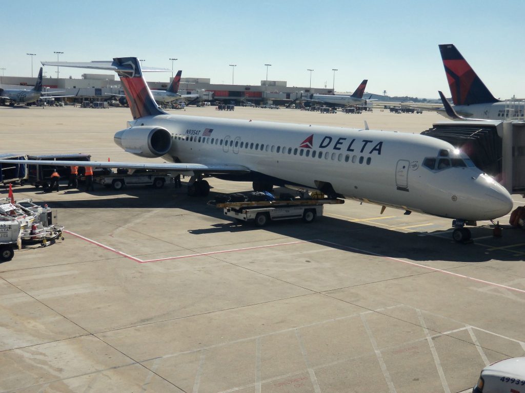 Delta Air Lines Fleet Boeing 717-200 N935AT at Denver International Airport