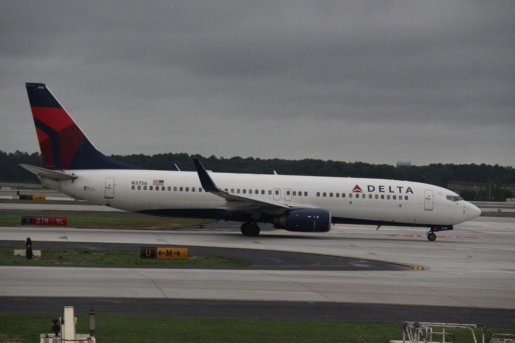 N3756 Boeing 737-800WL Delta Air Lines Fleet Taxiing at Hartsfield-Jackson Atlanta International