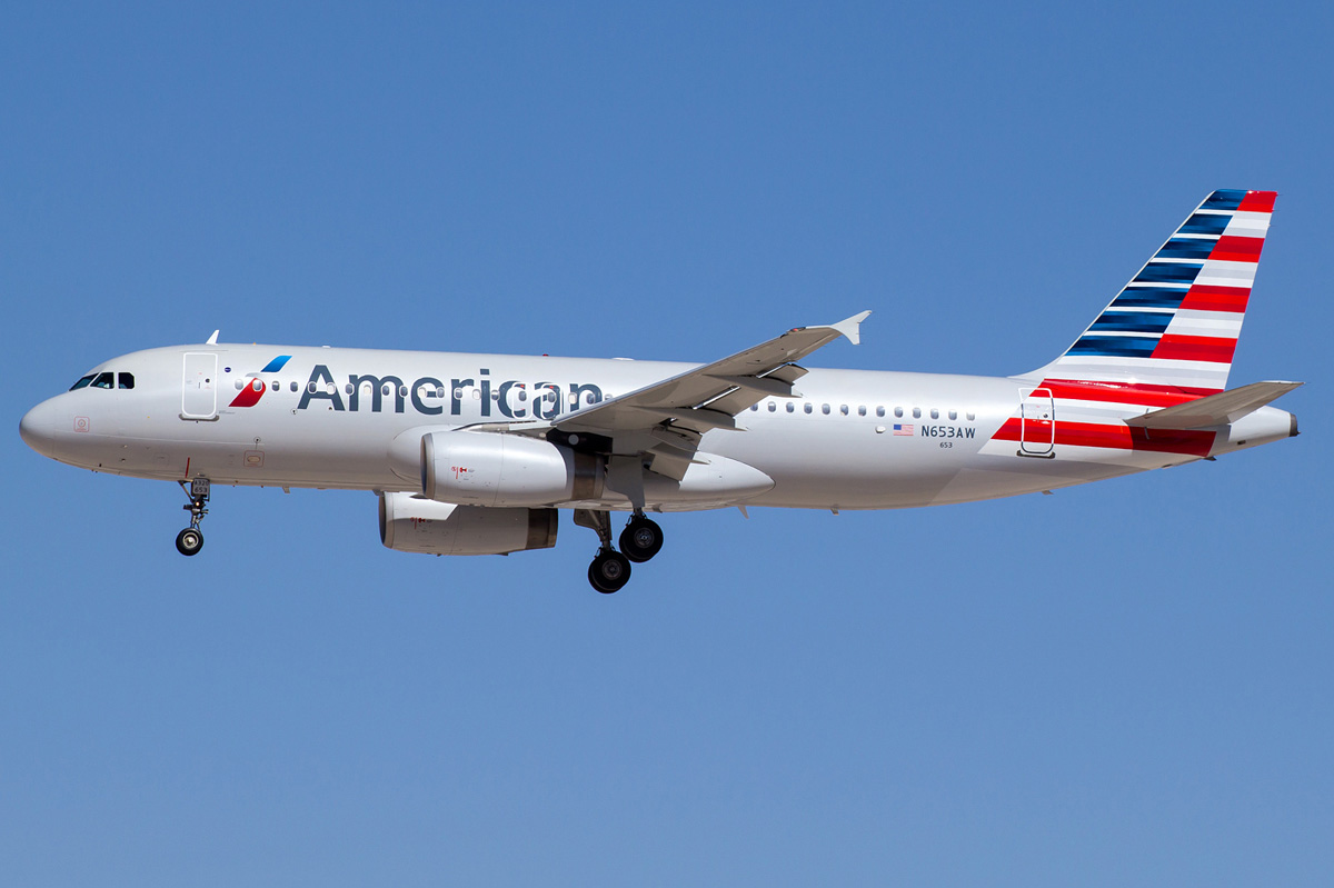 n653aw American Airlines Airbus A320-232