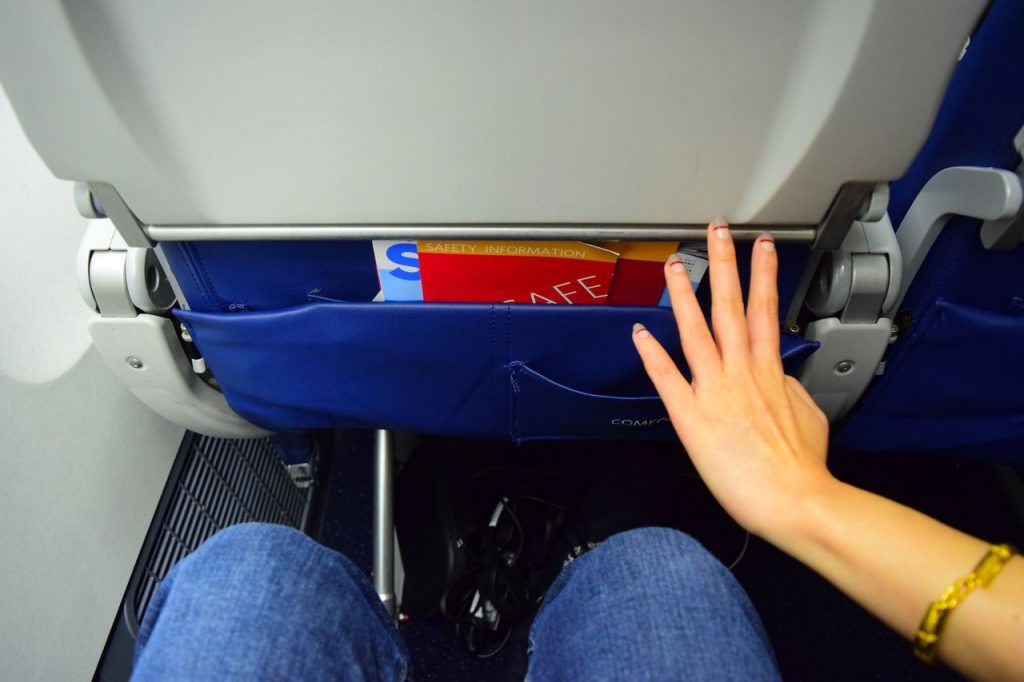Delta Air Lines Fleet Boeing 777-200ER Premium Economy (Comfort+) seats pitch and legroom is 35” photos