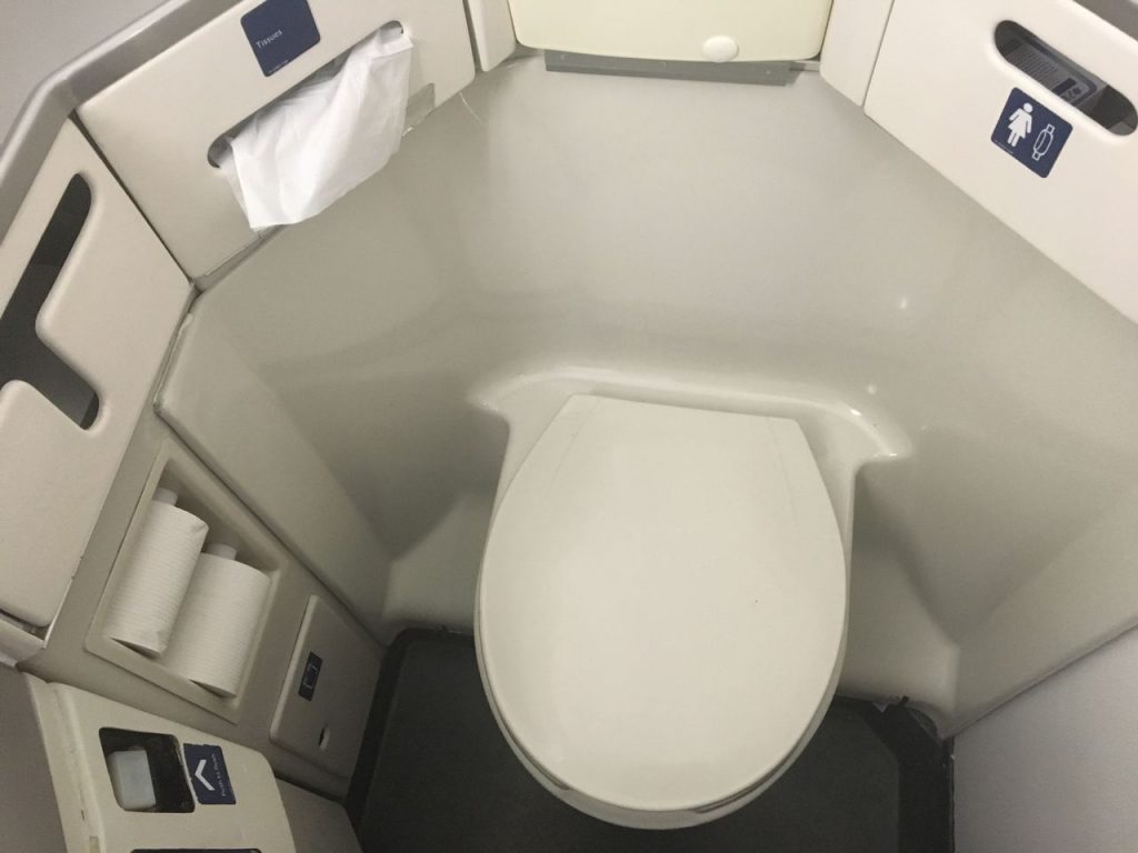 Delta Air Lines Fleet McDonnell Douglas MD-90-30 (M90) Economy Class Cabin Toilet:Bathroom:Lavatory Photos