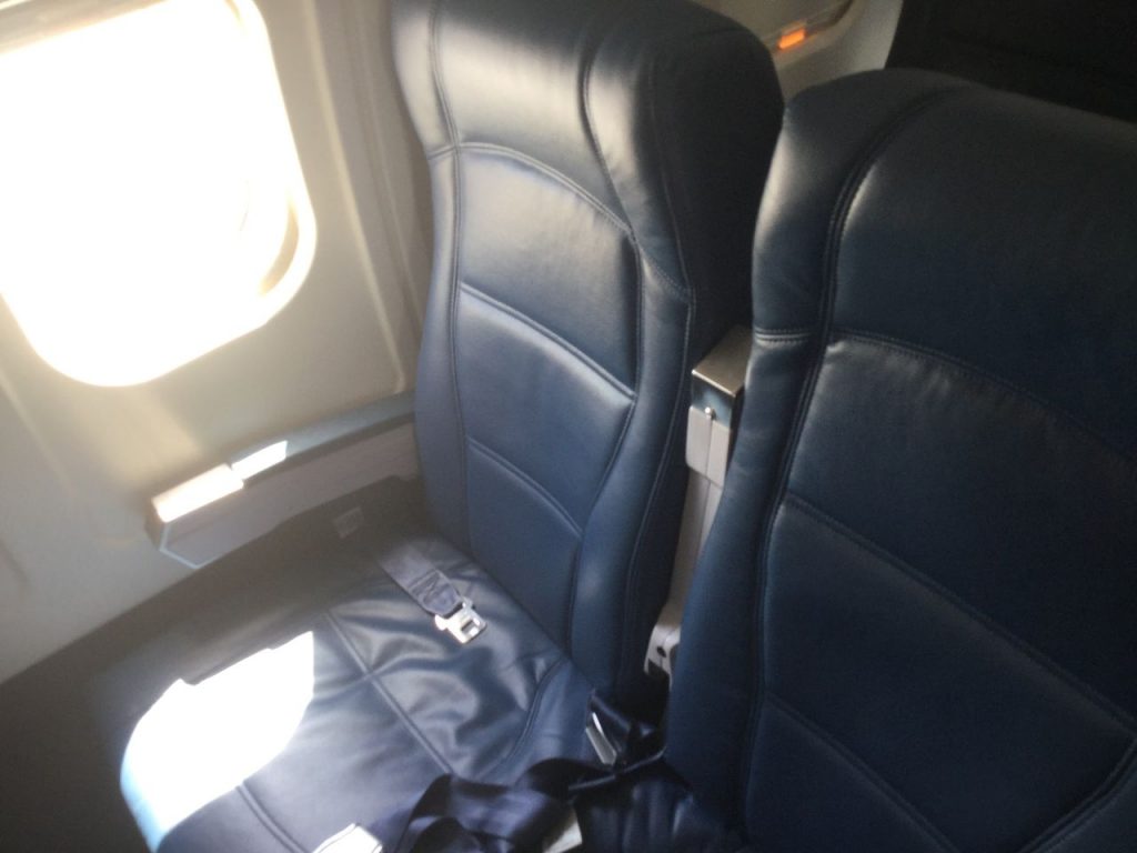 Delta Air Lines Regional Jet Fleet McDonnell Douglas MD-88 economy class seats photos