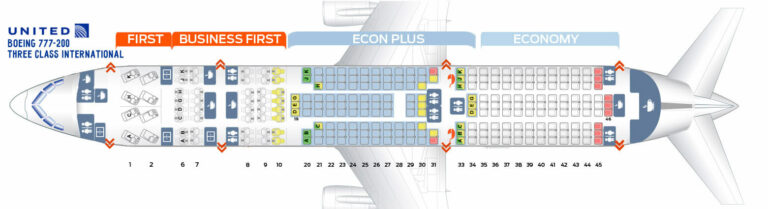 United Airlines Fleet Boeing 777-200/ER Details and Pictures