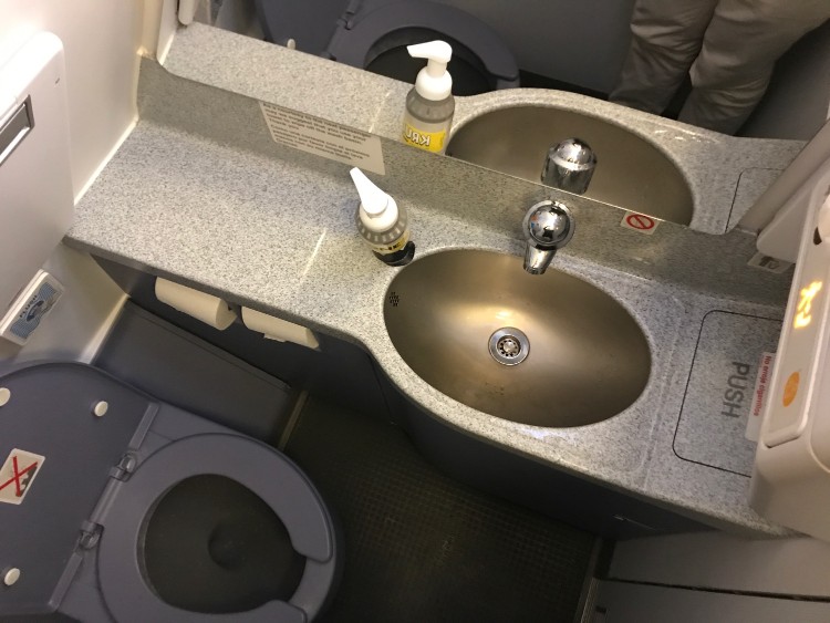 Airbus A320 200 Spirit Airlines Economy Cabin Bathroom Toilet Lavatory Photos