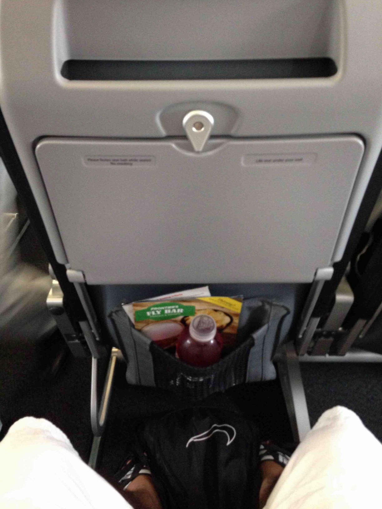 Comfortable Stretch Seat on Airbus A320 200 Frontier Airlines