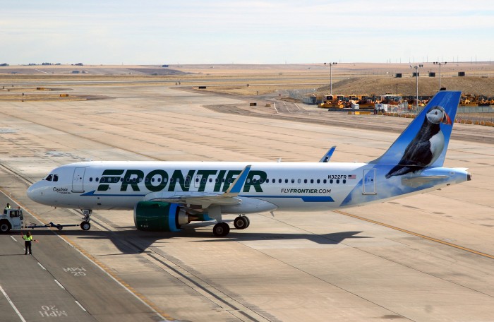 Frontier Airlines Airbus A320neo N322FR Captain the Puffin