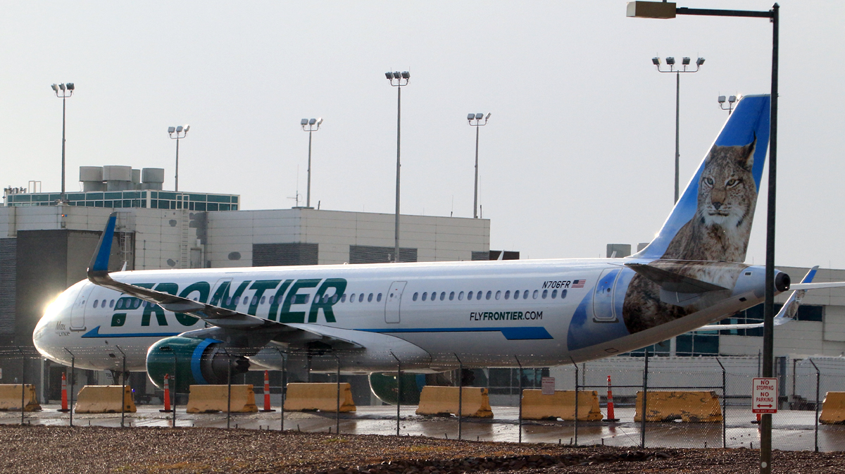 Frontier Airlines Airbus A321 211 N706FR Max the Lynx Livery aircraft photos