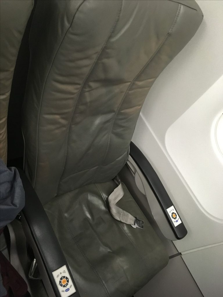 JetBlue Airways Airbus A320 200 Economy Cabin Standard Coach Seats Window Row