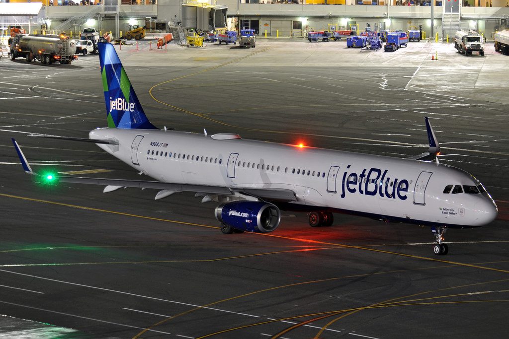 JetBlue Airways Fleet N968JT Mint For Each Other Airbus A321 200 at San Francisco International Airport