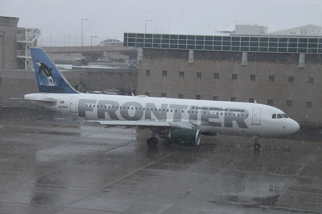 N205FR Airbus A320 200 Ozzy Frontier Airlines fleet at Denver International