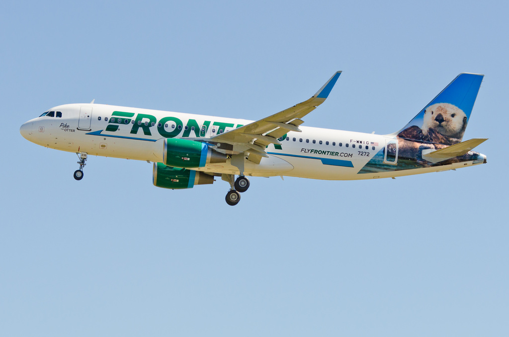 N235FR F WWIG Pike the Otter Airbus A320 214 Frontier Airlines Fleet
