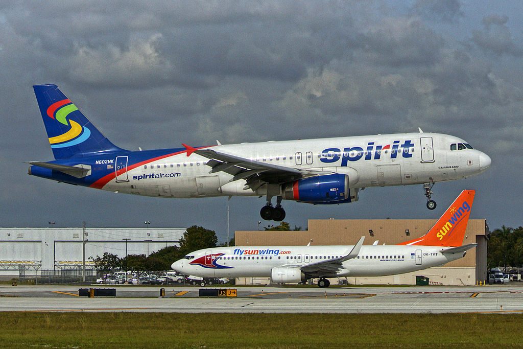 N602NK Spirit Airlines Airbus A320 232 at Fort Lauderdale – Hollywood International Airport
