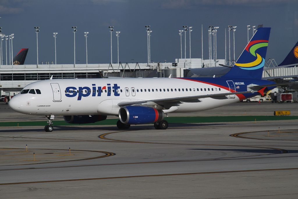 N603NK Spirit Airlines Airbus A320 232 at Chicago OHare International Airport