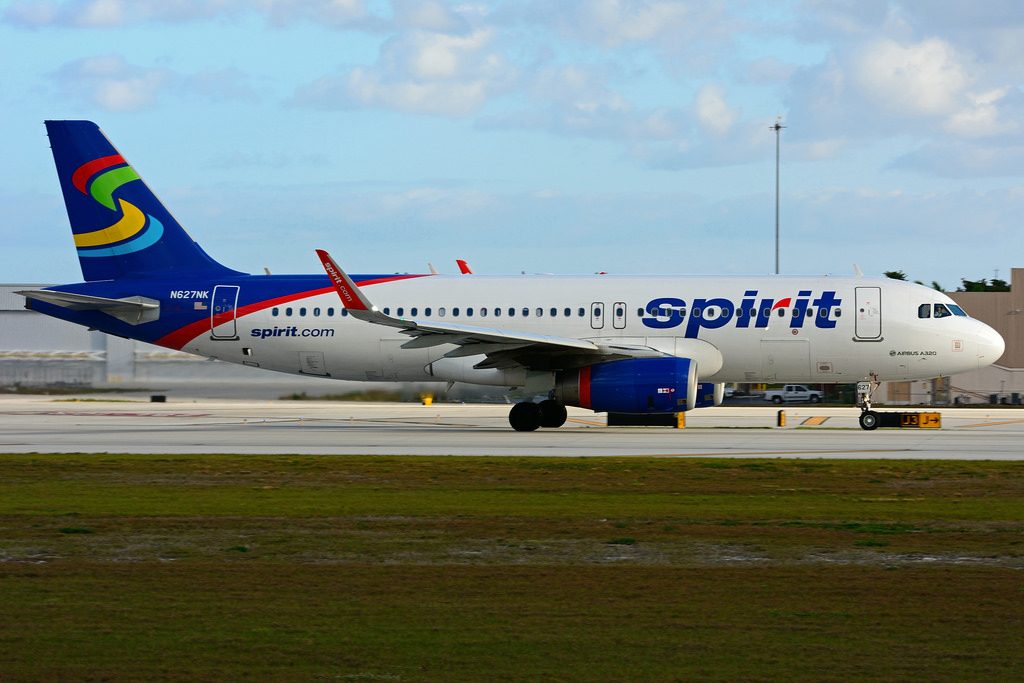 N627NK Airbus A320 232SL Spirit Airlines at Ft. Lauderdale International Airport FLL