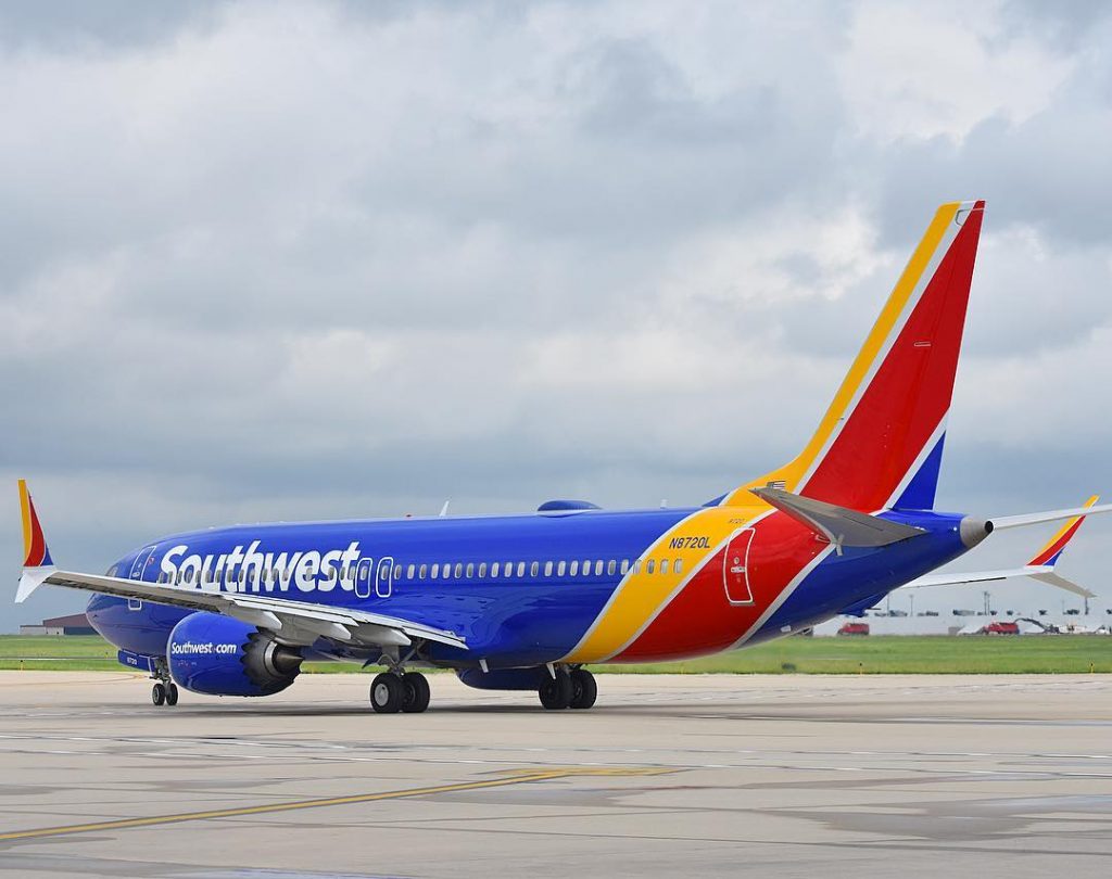 N8720L Southwest Airlines Aircraft Fleet Boeing 737 Max 8 Photos