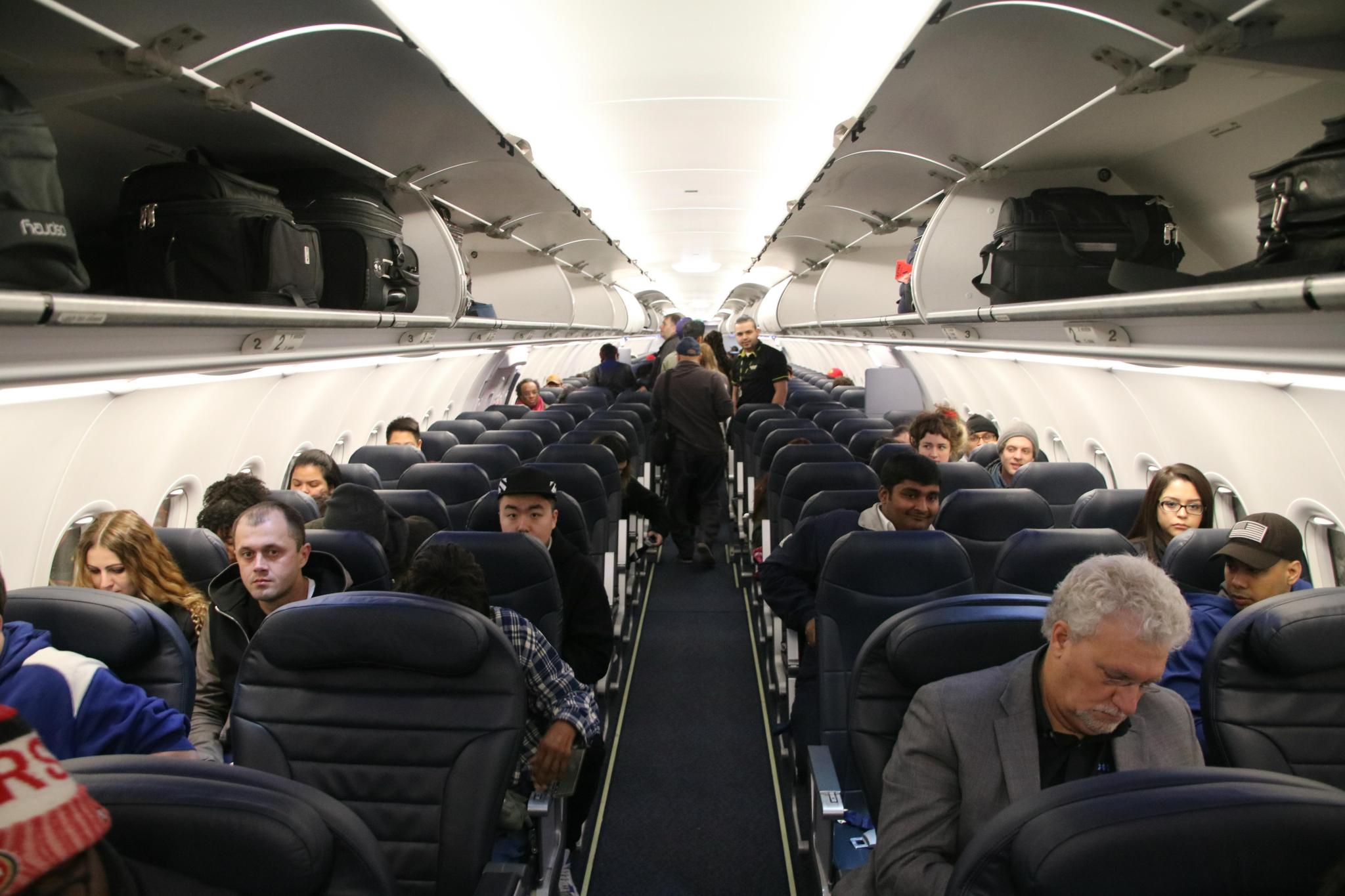 Spirit Airlines Airbus A321 200 Economy Cabin Interior and Seats Layout Configuration