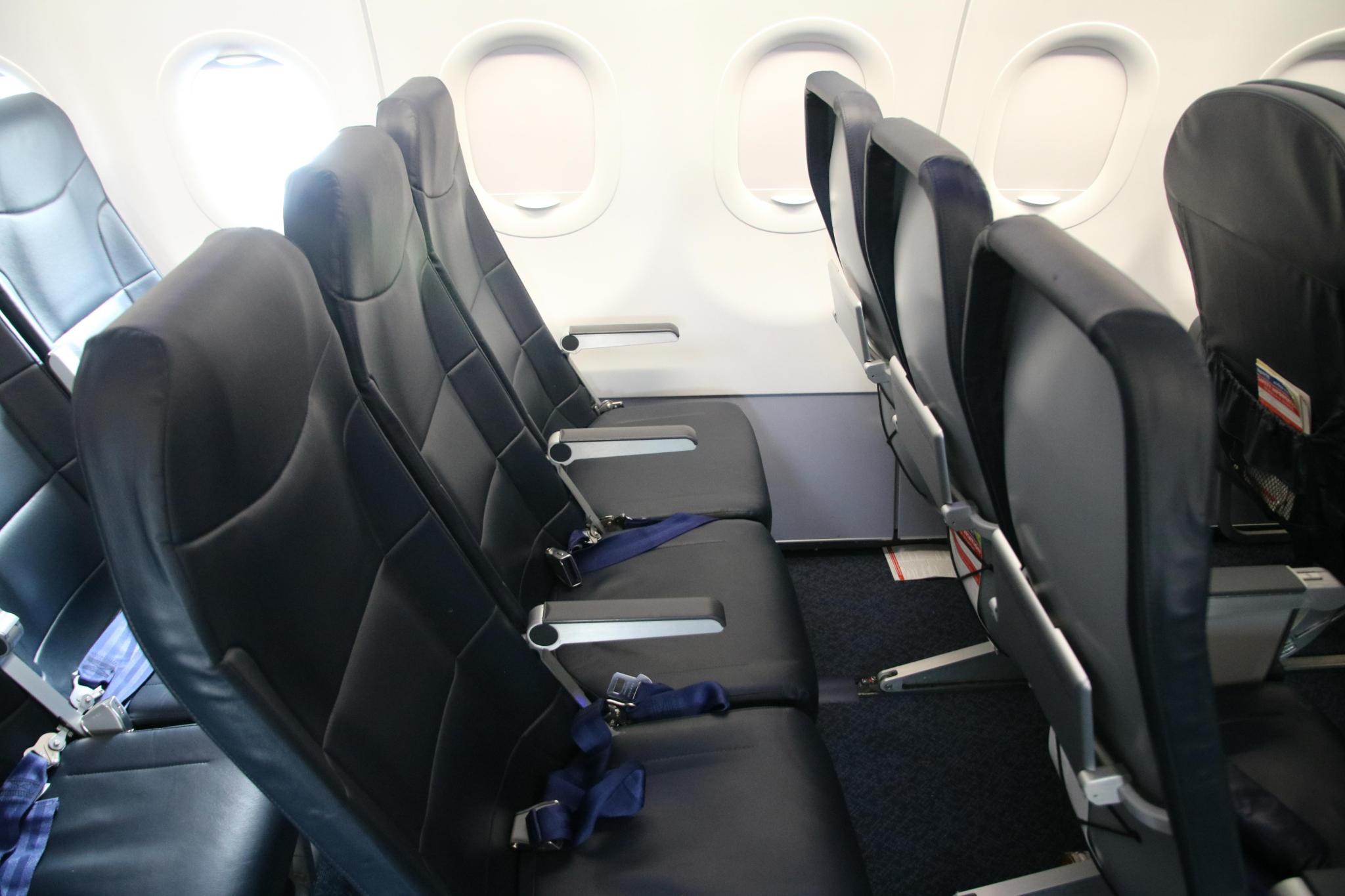 Spirit Airlines Airbus A321 200 Economy Class Standard Coach Seats Layout 3 3 Configuration