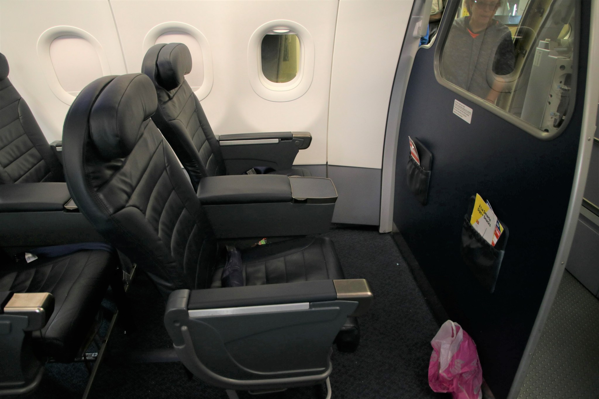 Spirit Airlines Airbus A321 200 Premium Eco Big Front Seats Bulkhead Cabin Photos