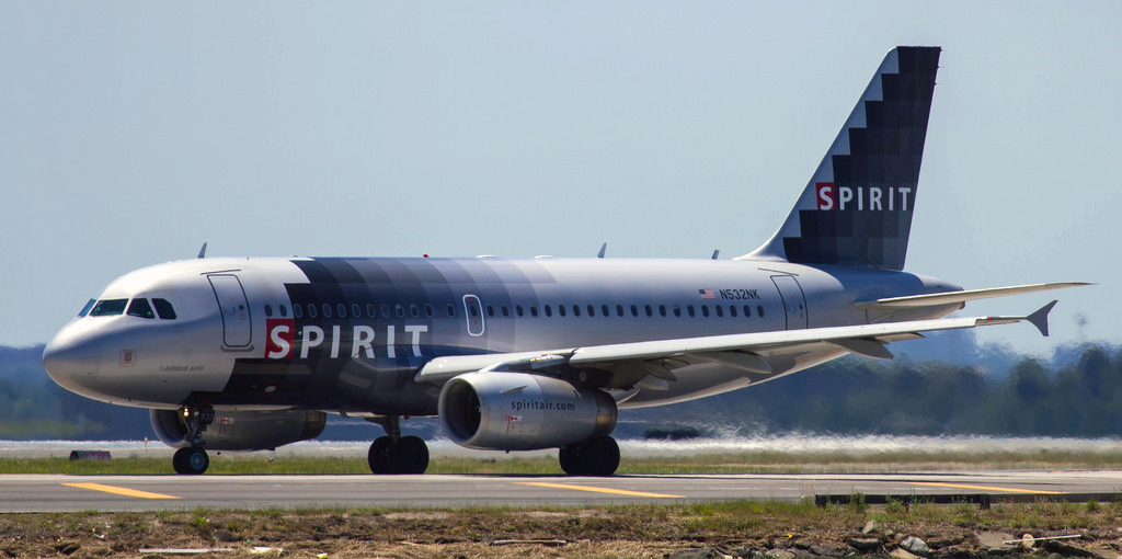 Spirit Airlines N532NK Airbus A329 132 MSN 3165 at General Edward Lawrence Logan International Airport
