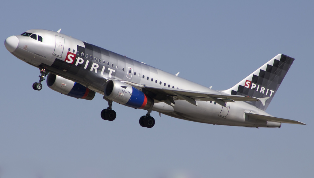Spirit Aitlines Airbus A319 132 N507NK at Denver International Airport