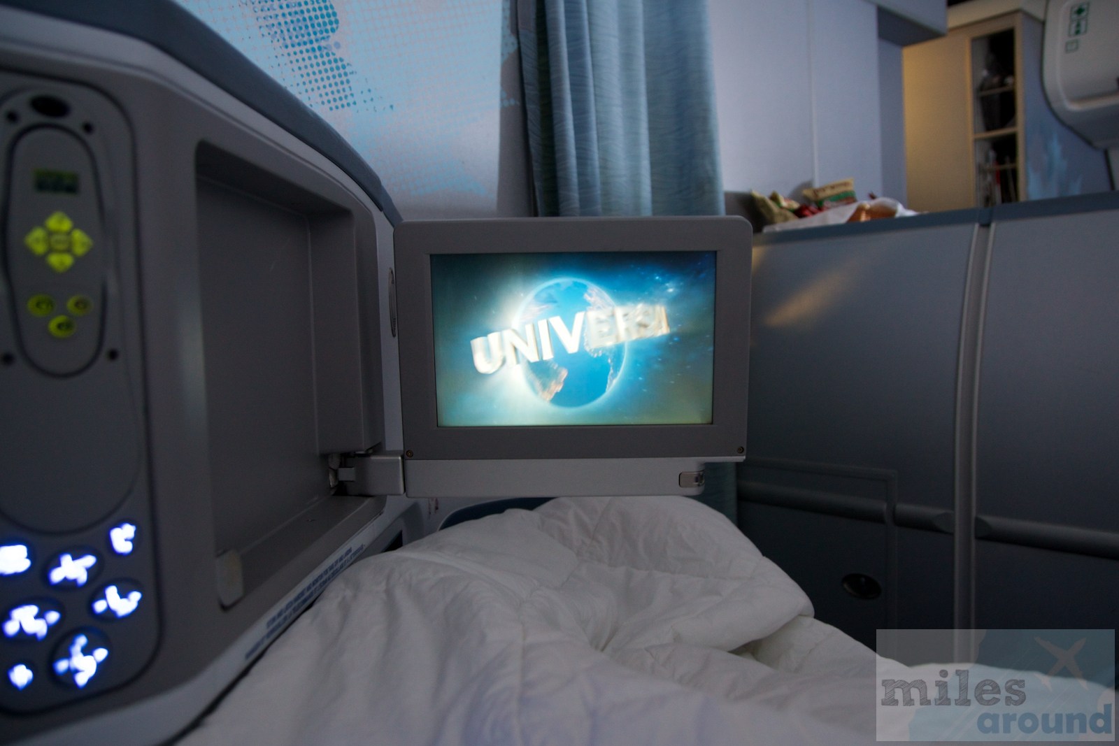 Air Canada Airbus A330 300 Business class cabin 12inc touchscreen IFE system @milesaround