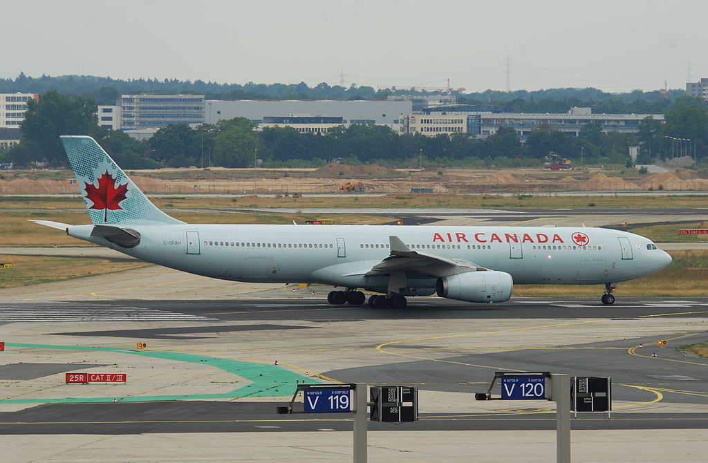 Air Canada Airbus A330 300 C GFAH at Frankfurt Airport