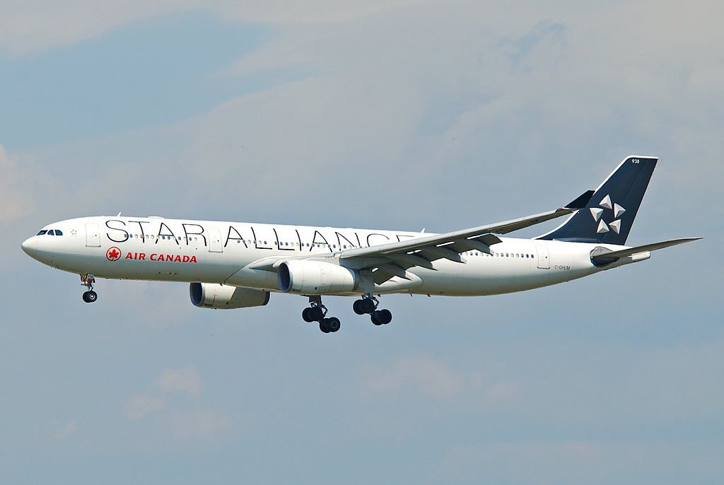 Air Canada Airbus A330 343X C GHLM STAR ALLIANCE Livery at Frankfurt Airport