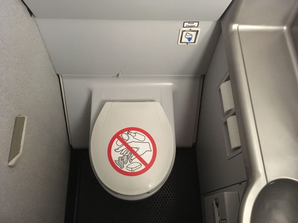 Airbus A320 200 Air Canada fleet cabin lavatory toilet bathroom photos