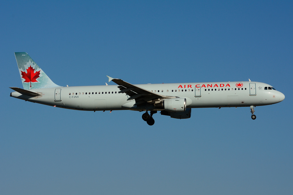 C FJNX Airbus A321 211 Air Canada leased from ApolloAviation at Toronto Lester B. Pearson Airport YYZ