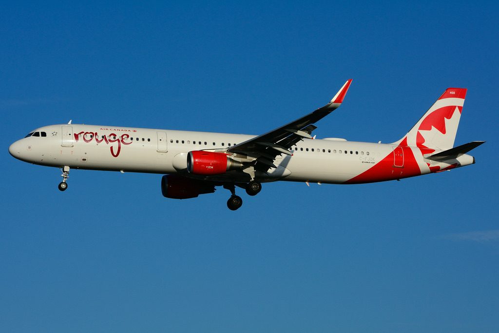 Air Canada Rouge Fleet Airbus A321-200 Details and Pictures ...