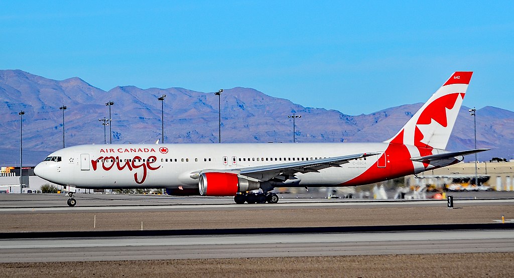 C GSCA Air Canada Rouge Boeing 767 375ER at Las Vegas McCarran International LAS KLAS