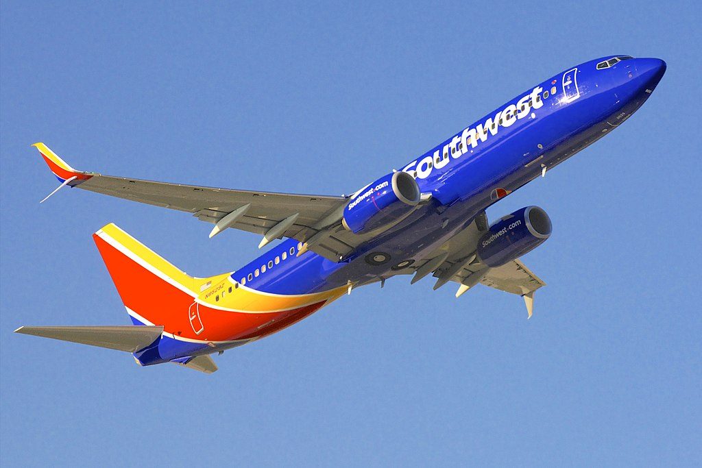 N8529Z Southwest Airlines Boeing 737 800 departing Baltimore Washington International Thurgood Marshall Airport BWI