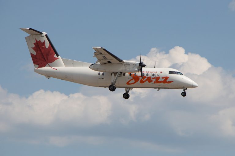 Air Canada Express Fleet Jazz Bombardier Dash 8 100 Details And Pictures