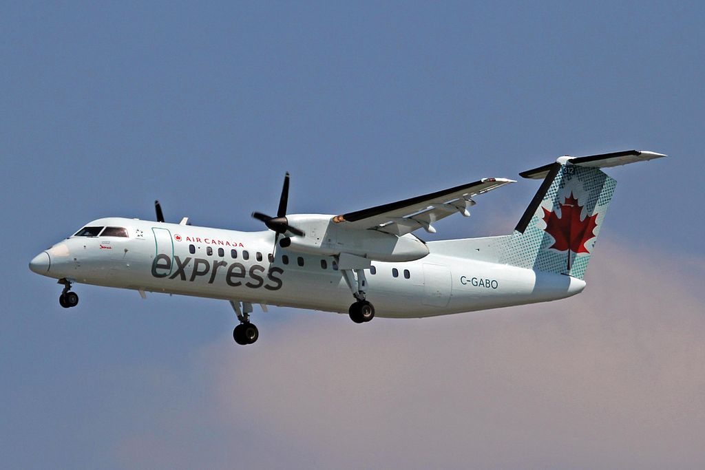 C GABO Bombardier DHC Dash 8 311 Air Canada Express Jazz Air at YVR