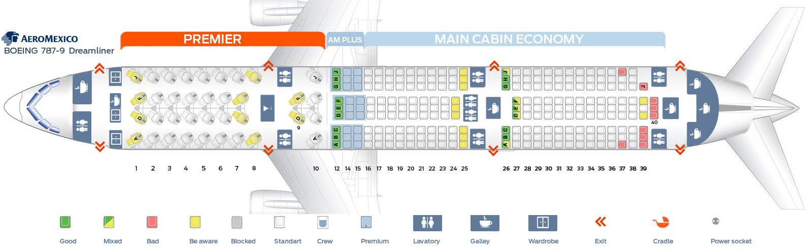 Klm Boeing Seating Chart Awesome Home