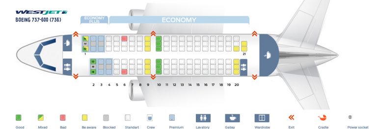 WestJet Fleet Boeing 737-600 Details and Pictures