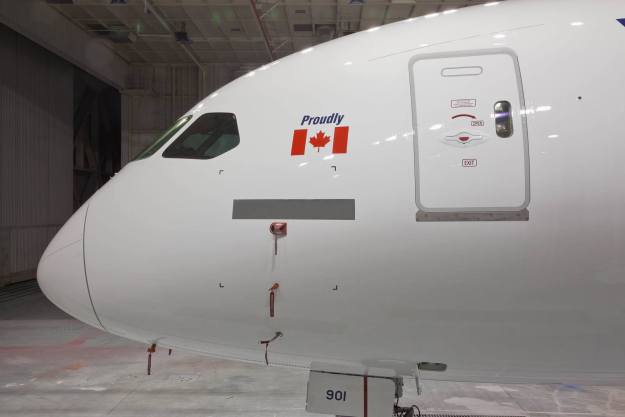 WestJet Boeing 787 9 Dreamliner C GUDH Aircraft Fleet on new livery colors nose Photos