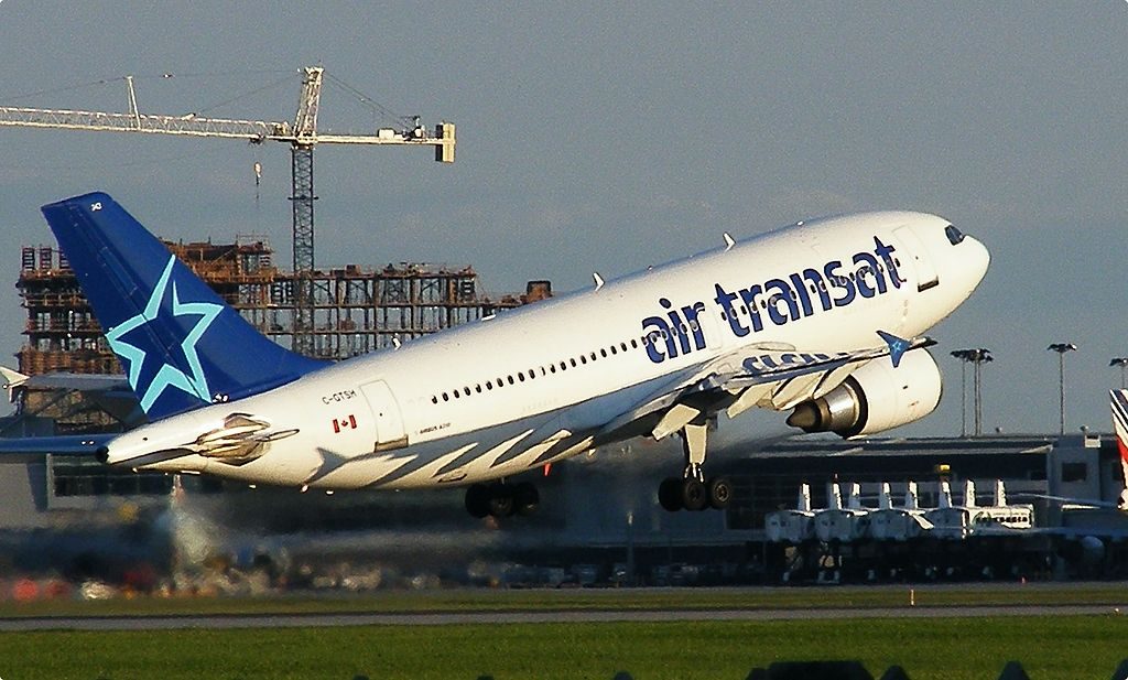 Airbus A310 300 of Air Transat C GTSH at Montréal Pierre Elliott Trudeau International Airport